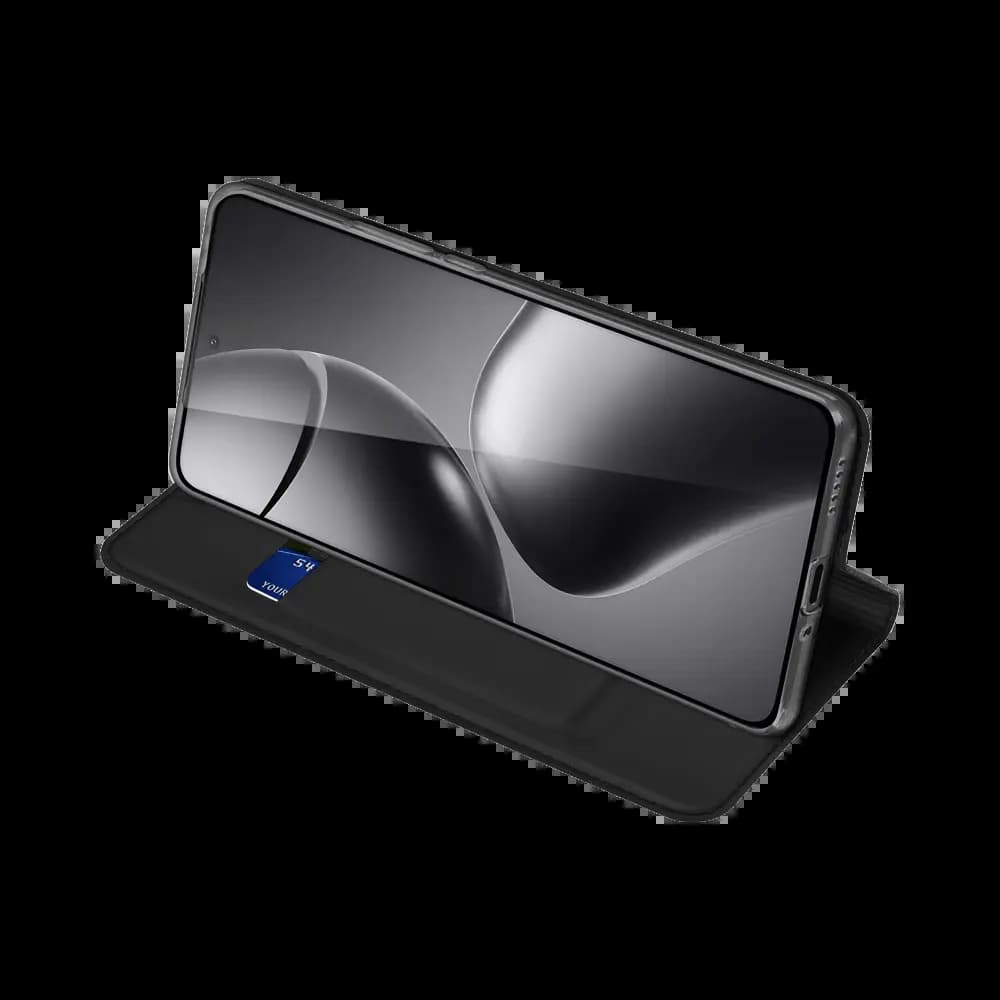 Housse folio Xiaomi 14T Pro porte-carte – Dux Ducis Skin Pro Bleu - Vue 4