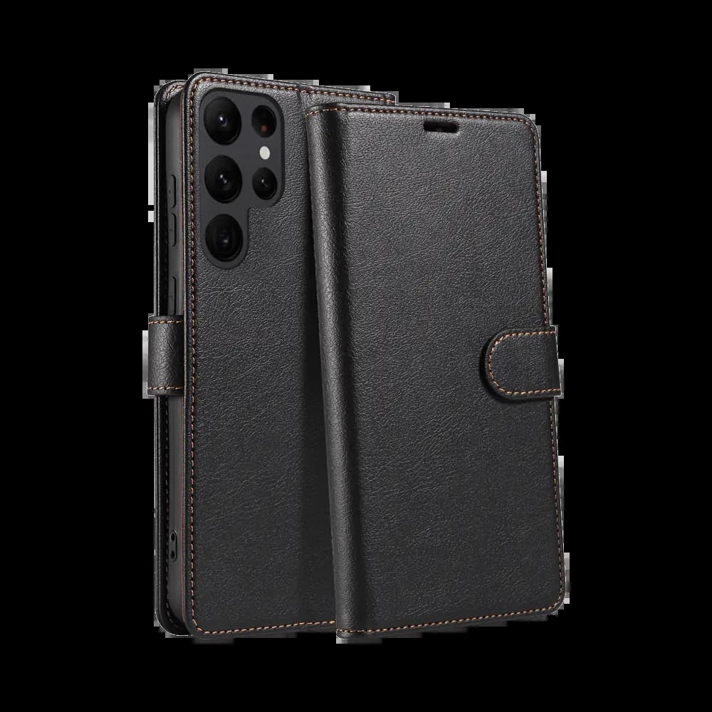 Housse folio anti-RFID Samsung Galaxy S21 Ultra 5G – PROTECT IP011 Noir