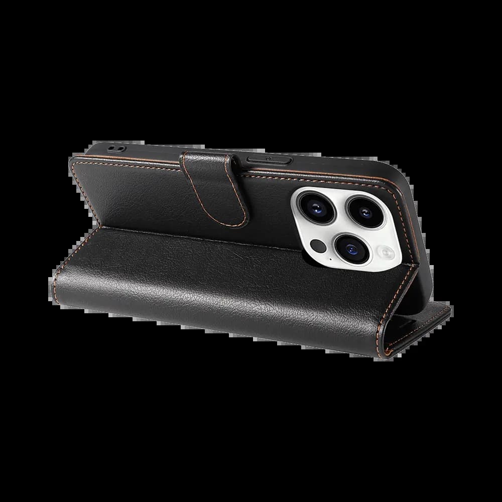 Housse folio anti-RFID iPhone 14 Pro – PROTECT IP011 Noir - Vue 2