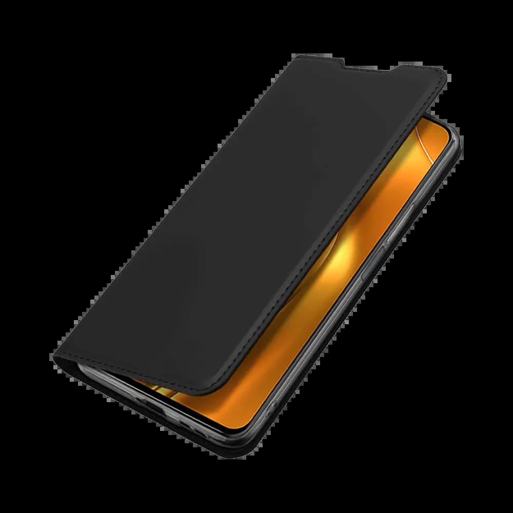 Housse folio Xiaomi Poco F4 5G porte-carte – Dux Ducis Skin Pro Noir - Vue 3