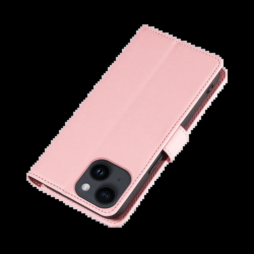 Housse folio anti-RFID iPhone 14 Plus – PROTECT IP011 Rose - Vue 6