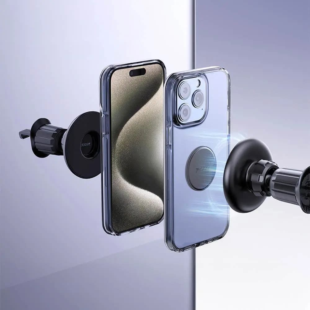 Anneau MagSafe (x2) Yesido C207 Noir - Vue 3