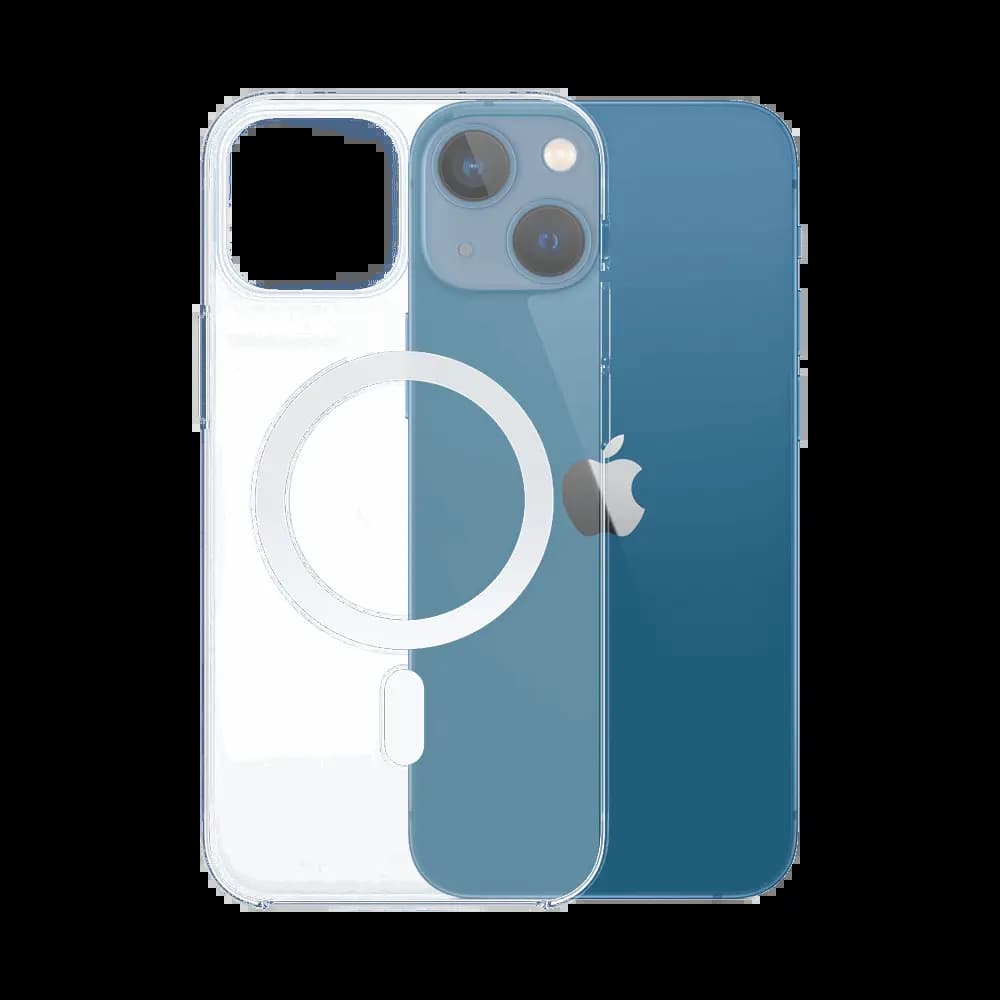 Coque transparente silicone MagSafe – iPhone 13 