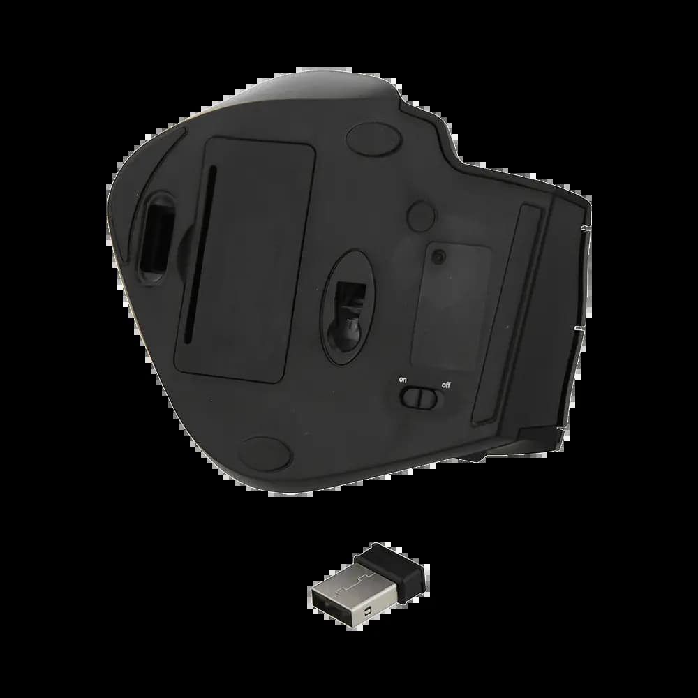 Souris sans fil ergonomique T'nb Noir - Vue 4