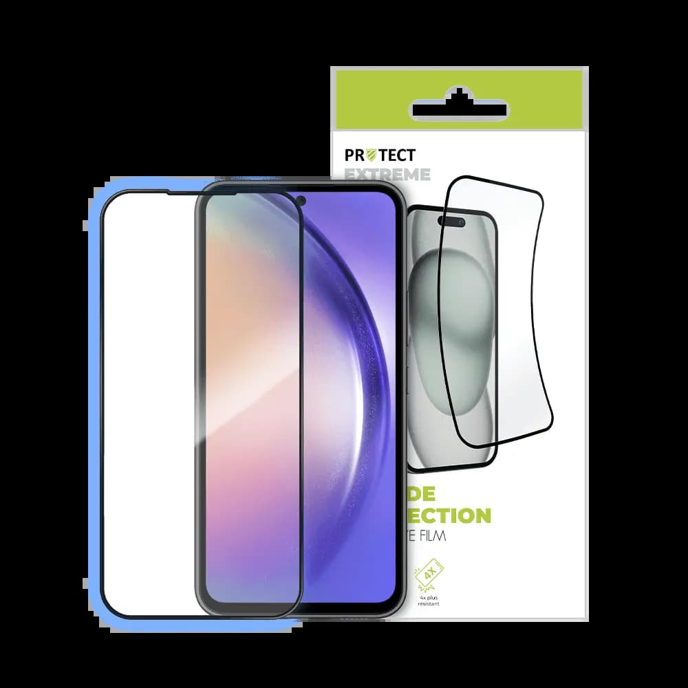 Film de protection extrême 7H – Samsung Galaxy A54 5G – PROTECT Transparent - Vue 3
