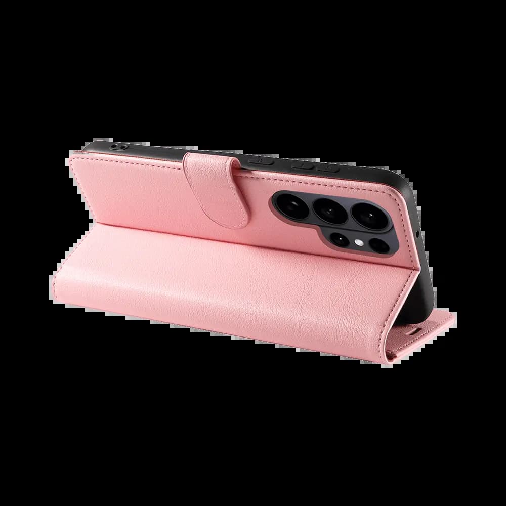 Housse folio anti-RFID Samsung Galaxy S26 Ultra – PROTECT IP011 Rose - Vue 2