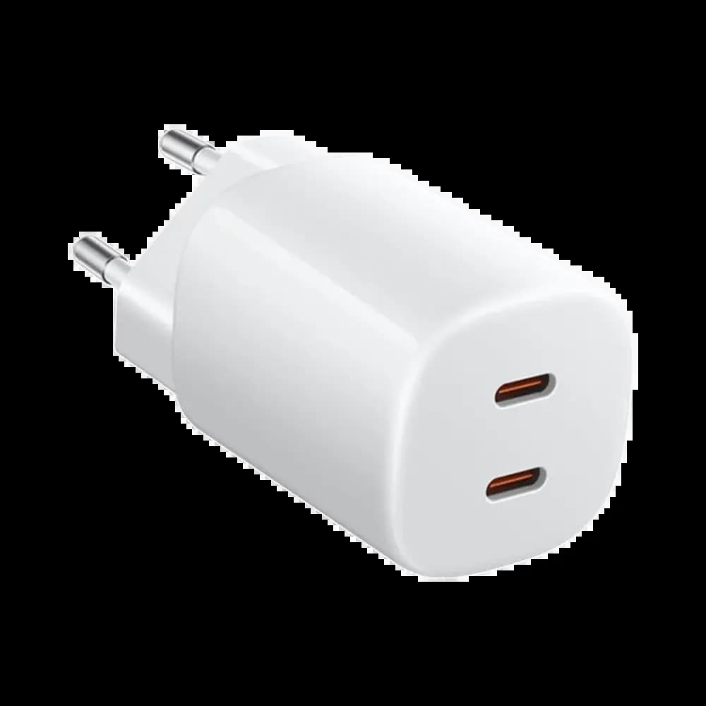 Chargeur secteur GaN Xiaomi 2x USB-C 45W - Blanc - Vue 4