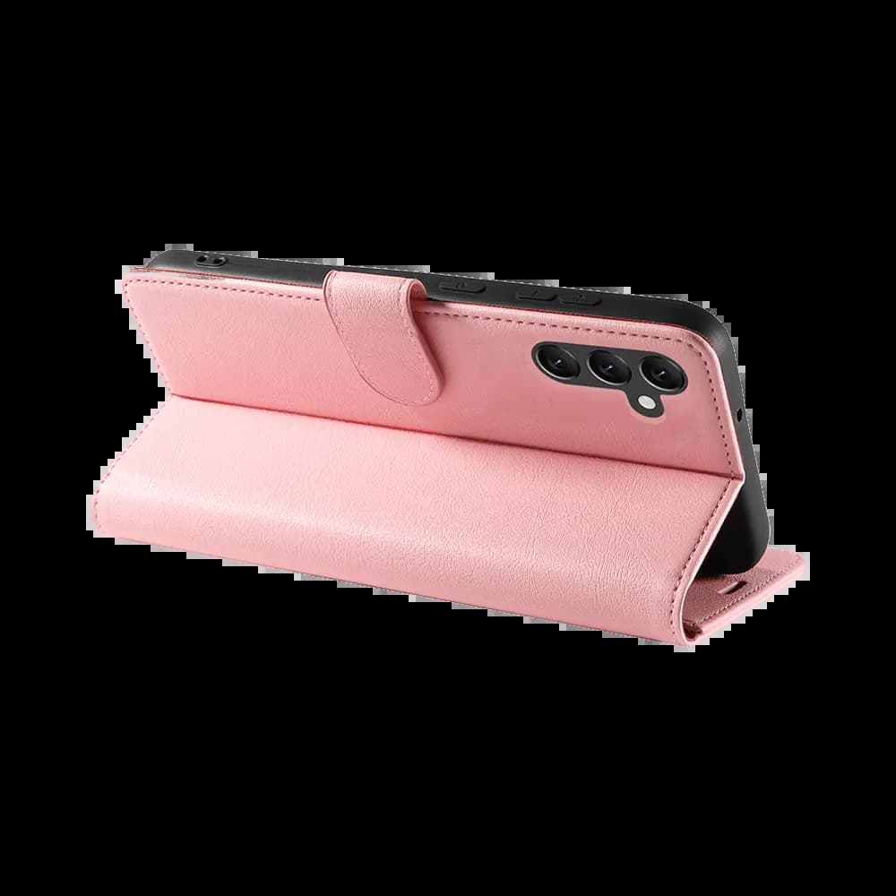 Housse folio anti-RFID Samsung Galaxy A15 5G – PROTECT IP011 Rose - Vue 2