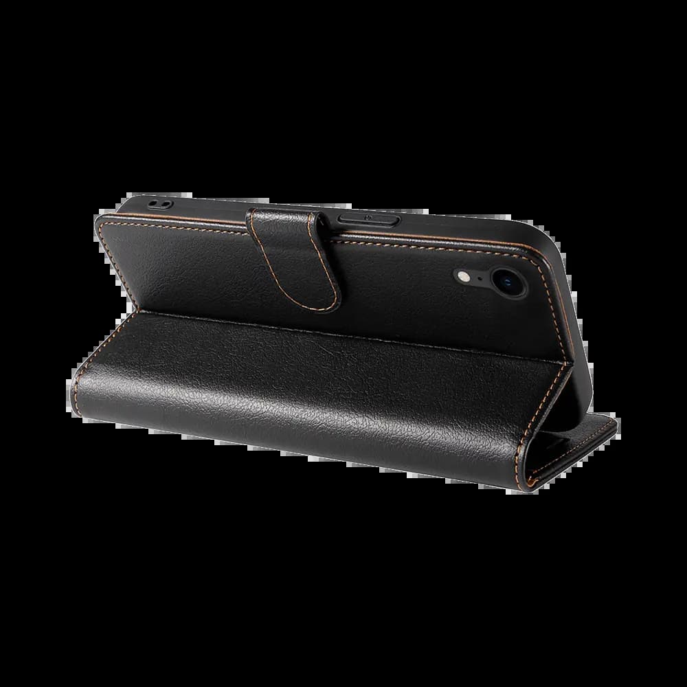 Housse folio anti-RFID iPhone XR – PROTECT IP011 Noir - Vue 4