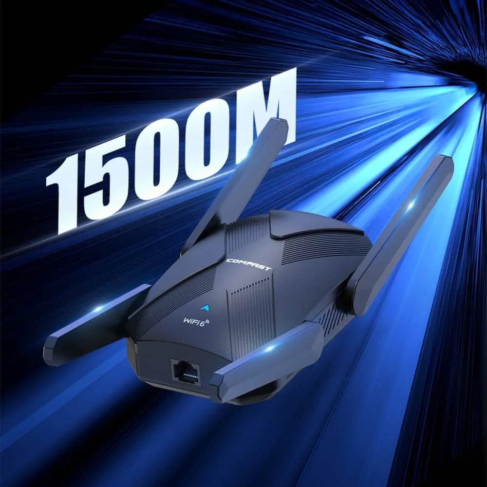 Répéteur WiFi 6 1500 Mbps - Comfast CF-XR181 - Vue 4