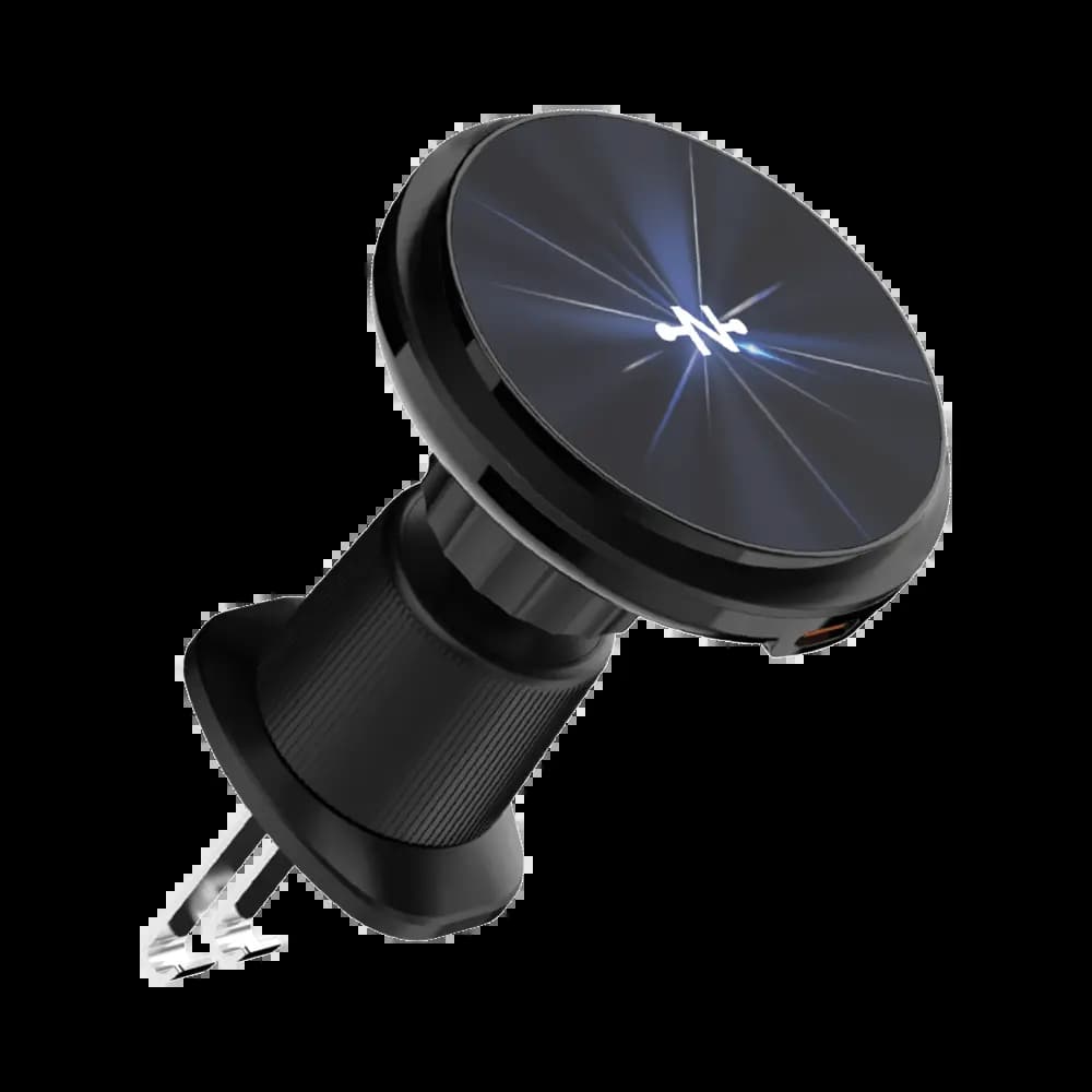 Support Smartphone Chargeur à Induction pour Voiture CONNECT MC-SV15W02 15W Noir