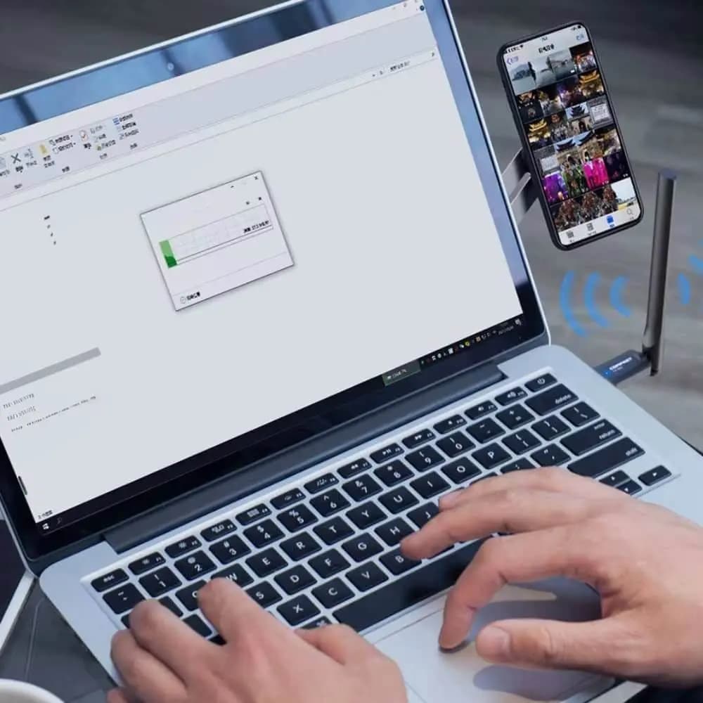 Clé Bluetooth Comfast BT 5.4 Noir - Vue 2
