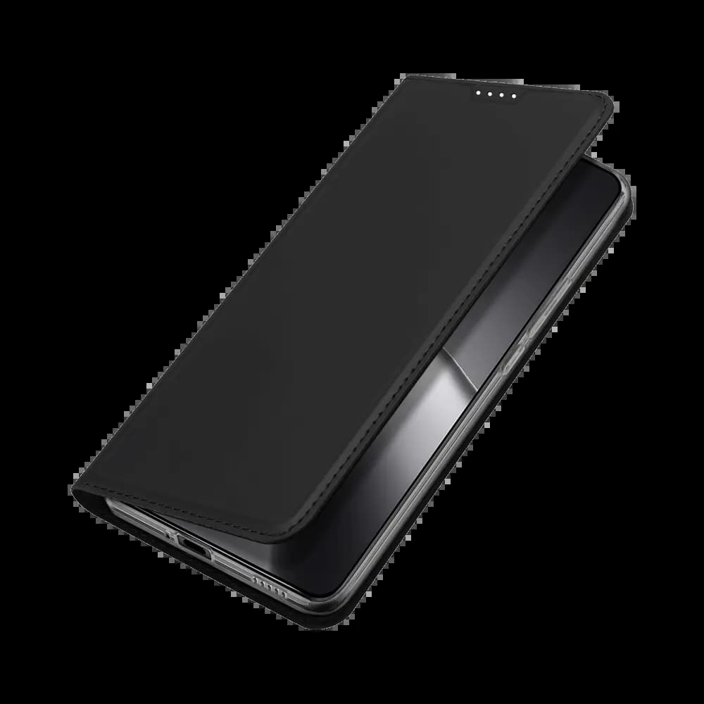 Housse folio Xiaomi 14T Pro porte-carte – Dux Ducis Skin Pro Bleu - Vue 3