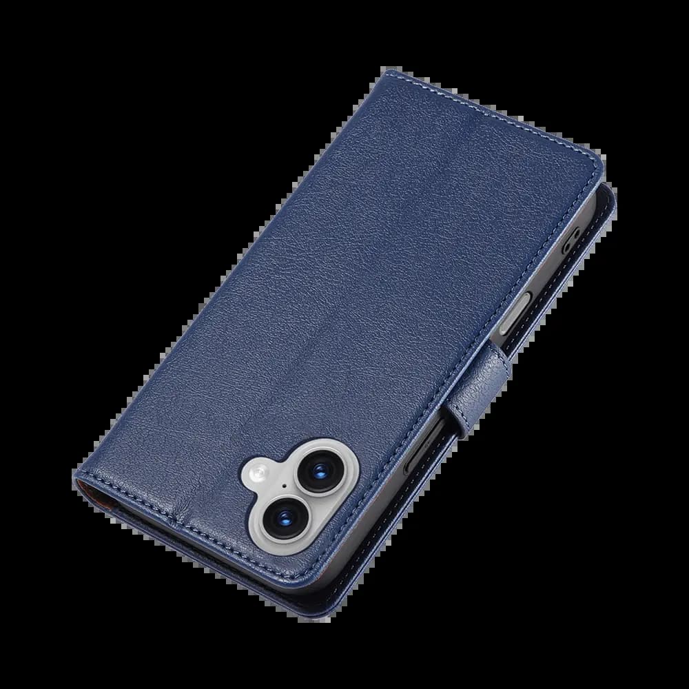 Housse folio anti-RFID iPhone 17 – PROTECT IP011 Bleu Marine - Vue 6