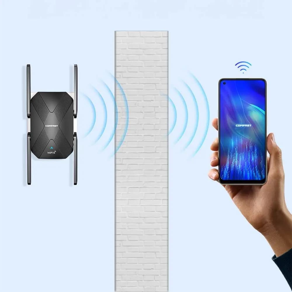 Répéteur WiFi 6 1500 Mbps - Comfast CF-XR181 - Vue 5