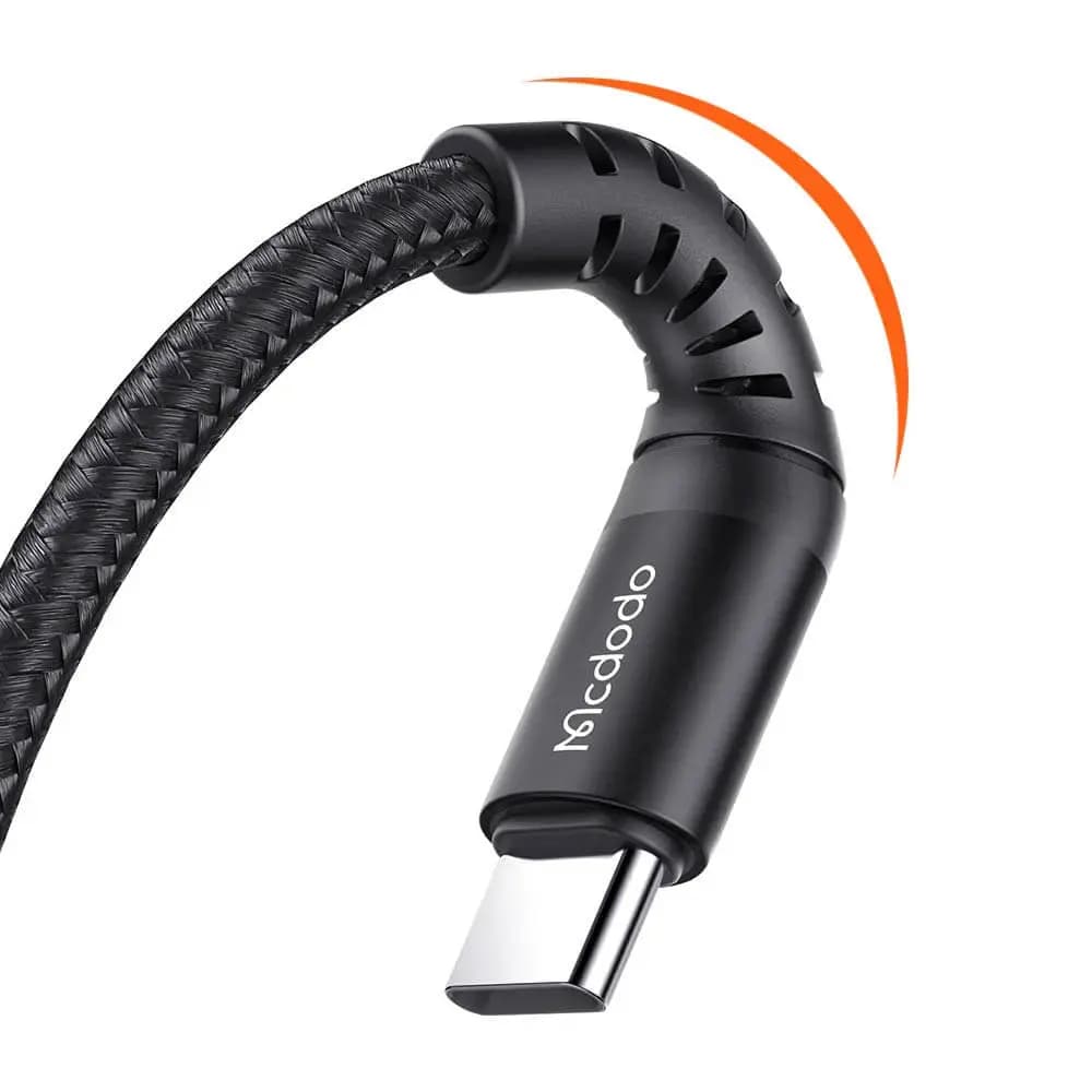 Câble Data USB vers USB-C Mcdodo (1m) Noir - Vue 2