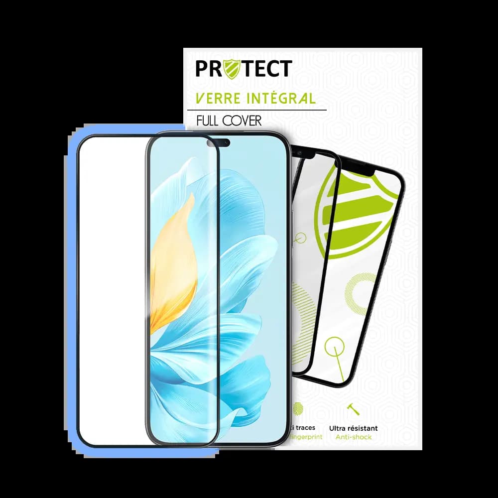 Verre trempé intégral 5D 9H – protection écran Honor 200 Lite – PROTECT Noir - Vue 2