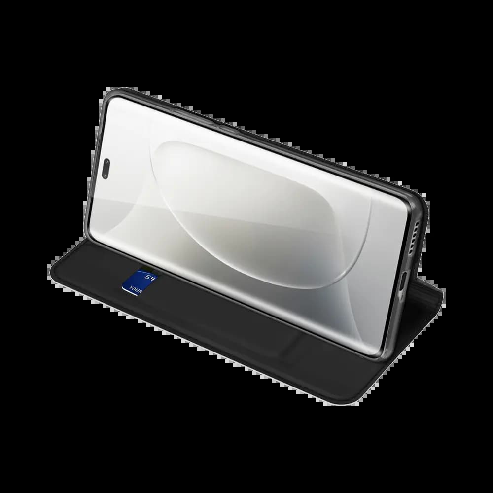 Housse folio Honor 300 Pro / 300 Ultra porte-carte – Dux Ducis Skin Pro Noir - Vue 4