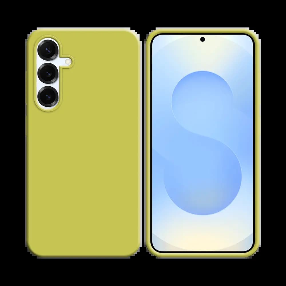 Coque silicone Samsung Galaxy S25+ - Jaune