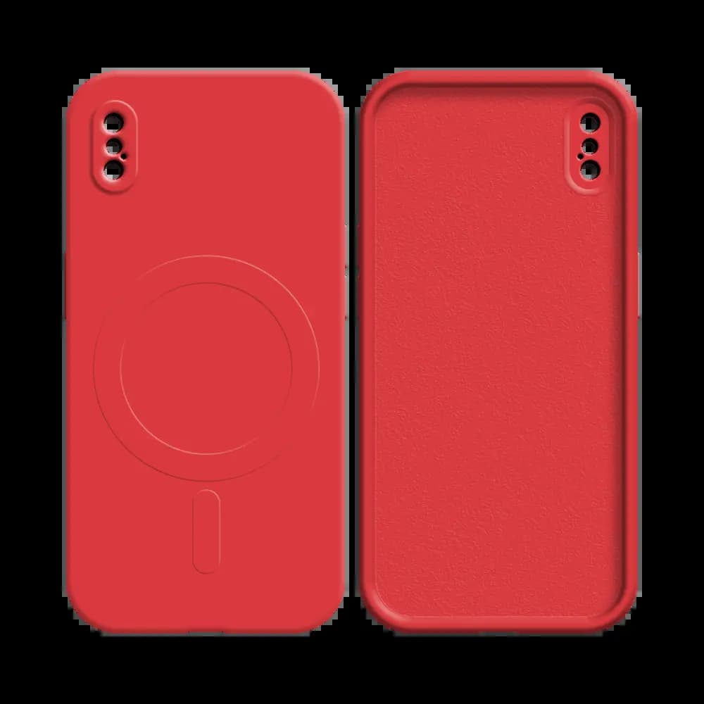 Coque de Protection PROTECT pour Apple iPhone X & iPhone XS MagSafe Rouge - Vue 2