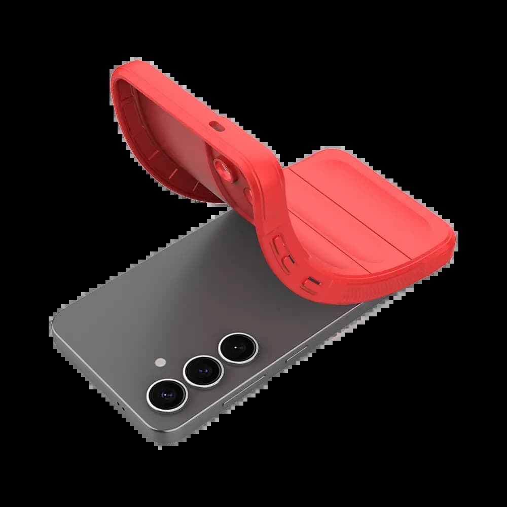 Coque de protection antichoc renforcée – Samsung Galaxy S25+ – PROTECT IX008 Rouge - Vue 3