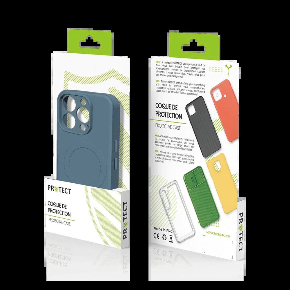 Coque de Protection PROTECT pour Apple iPhone 15 Pro Max MagSafe Bleu - Vue 3