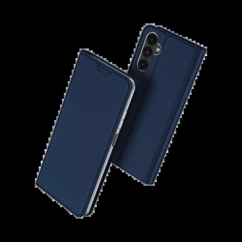 Housse folio MagSafe Samsung Galaxy A15 – Dux Ducis Skin X Pro Bleu