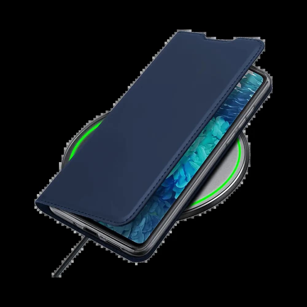 Housse folio Samsung Galaxy S20 FE porte-carte – Dux Ducis Skin Pro Noir - Vue 5