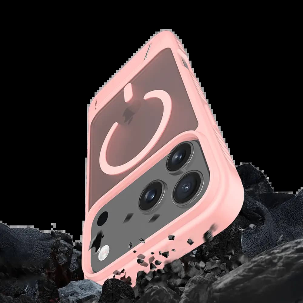 Coque de Protection MagSafe avec Support PROTECT pour Apple iPhone 17 Pro Max Rose