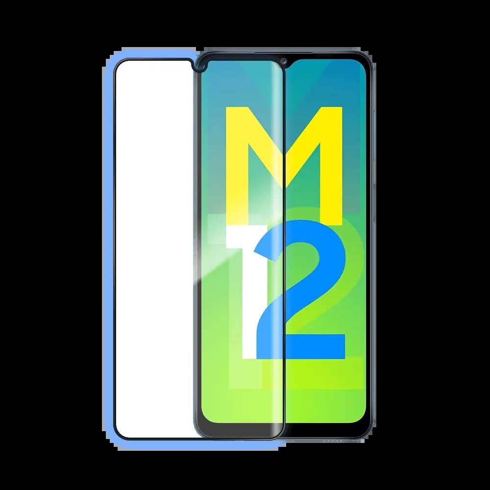 Verre trempé intégral 5D 9H – protection écran Samsung Galaxy M12 – PROTECT Noir