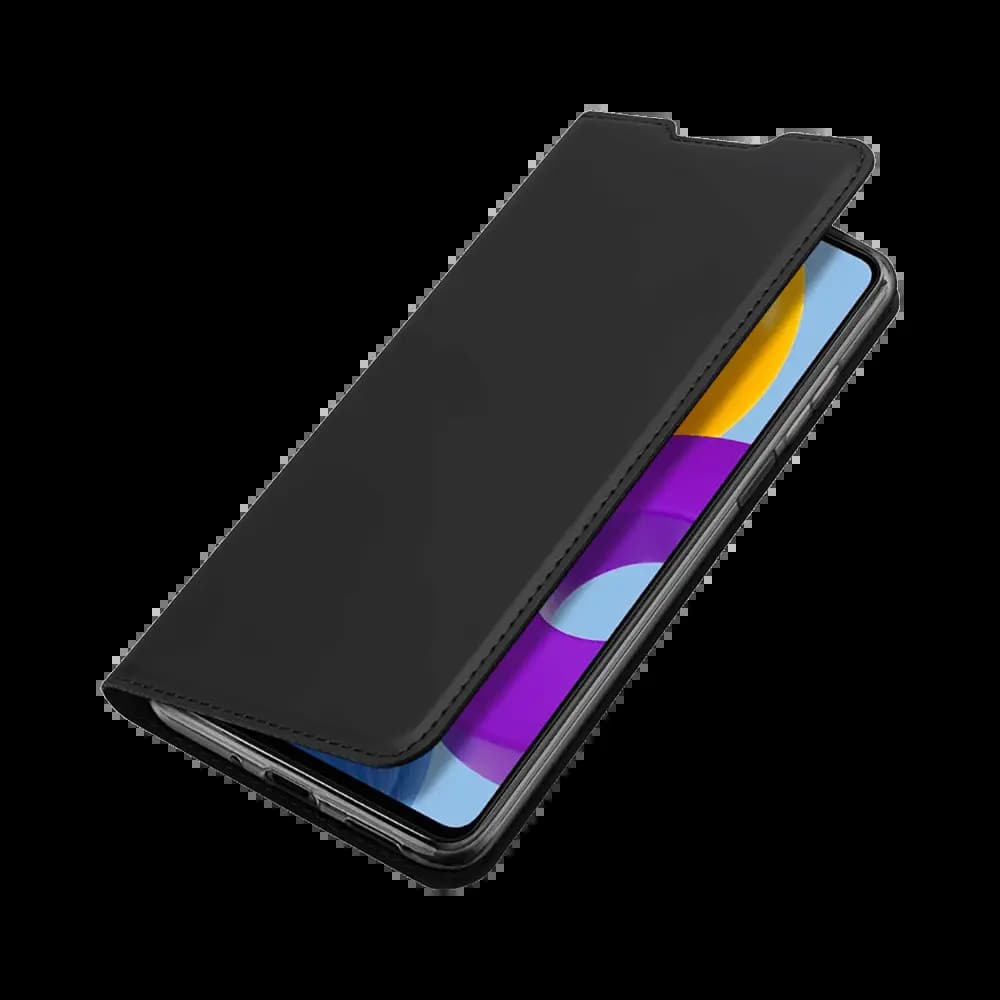 Housse folio Samsung Galaxy M52 porte-carte – Dux Ducis Skin Pro Noir
