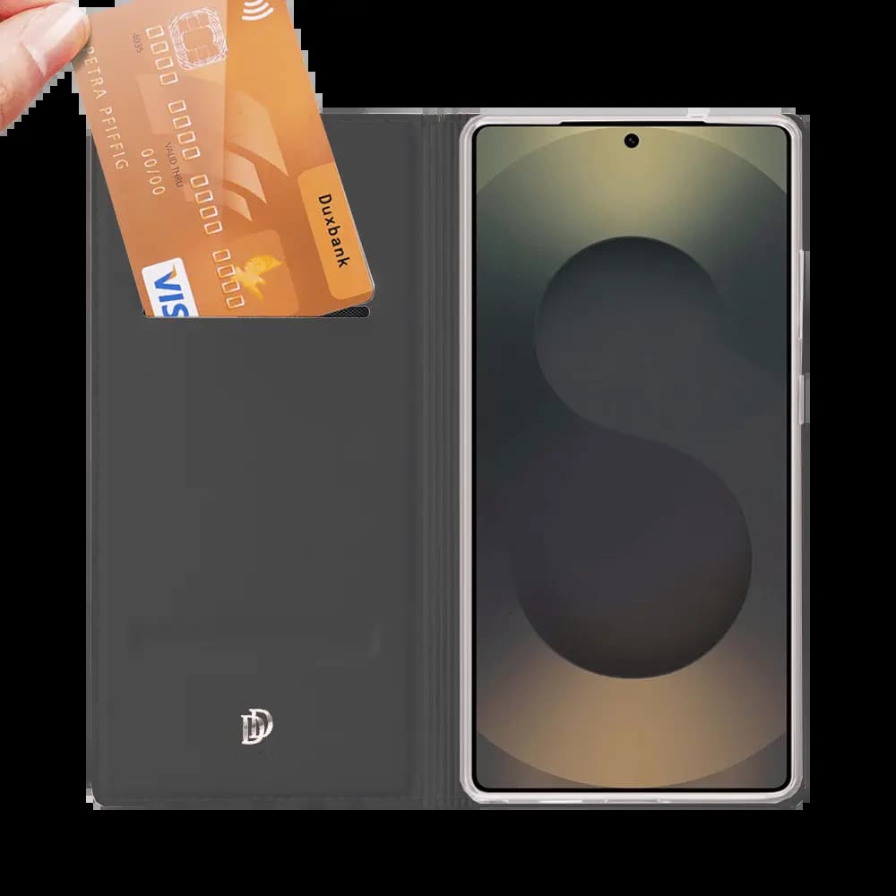 Housse folio Samsung Galaxy S26 Ultra porte-carte – Dux Ducis Skin Pro Bleu