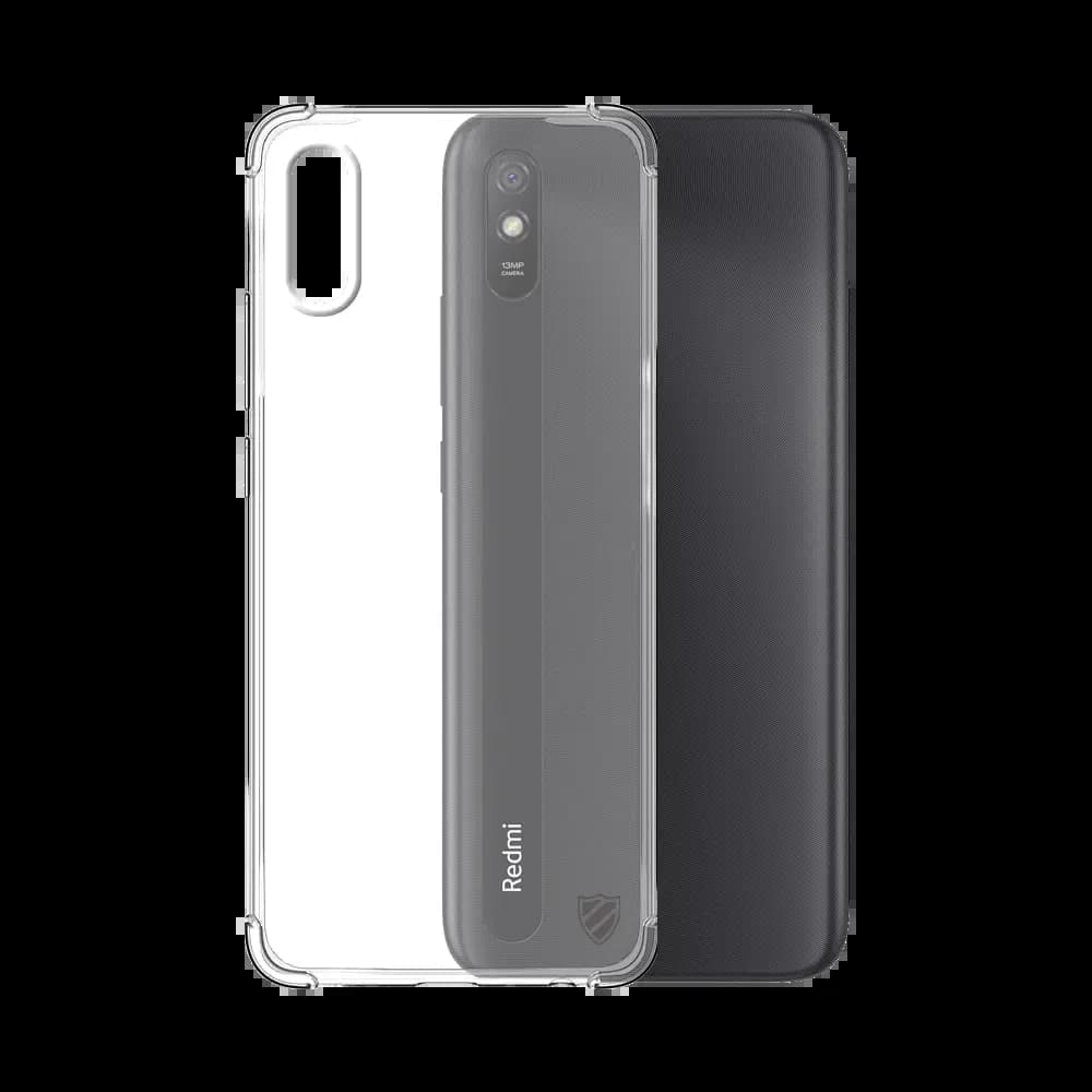 Coque antichoc renforcée silicone Xiaomi Redmi 9A PROTECT - Transparent