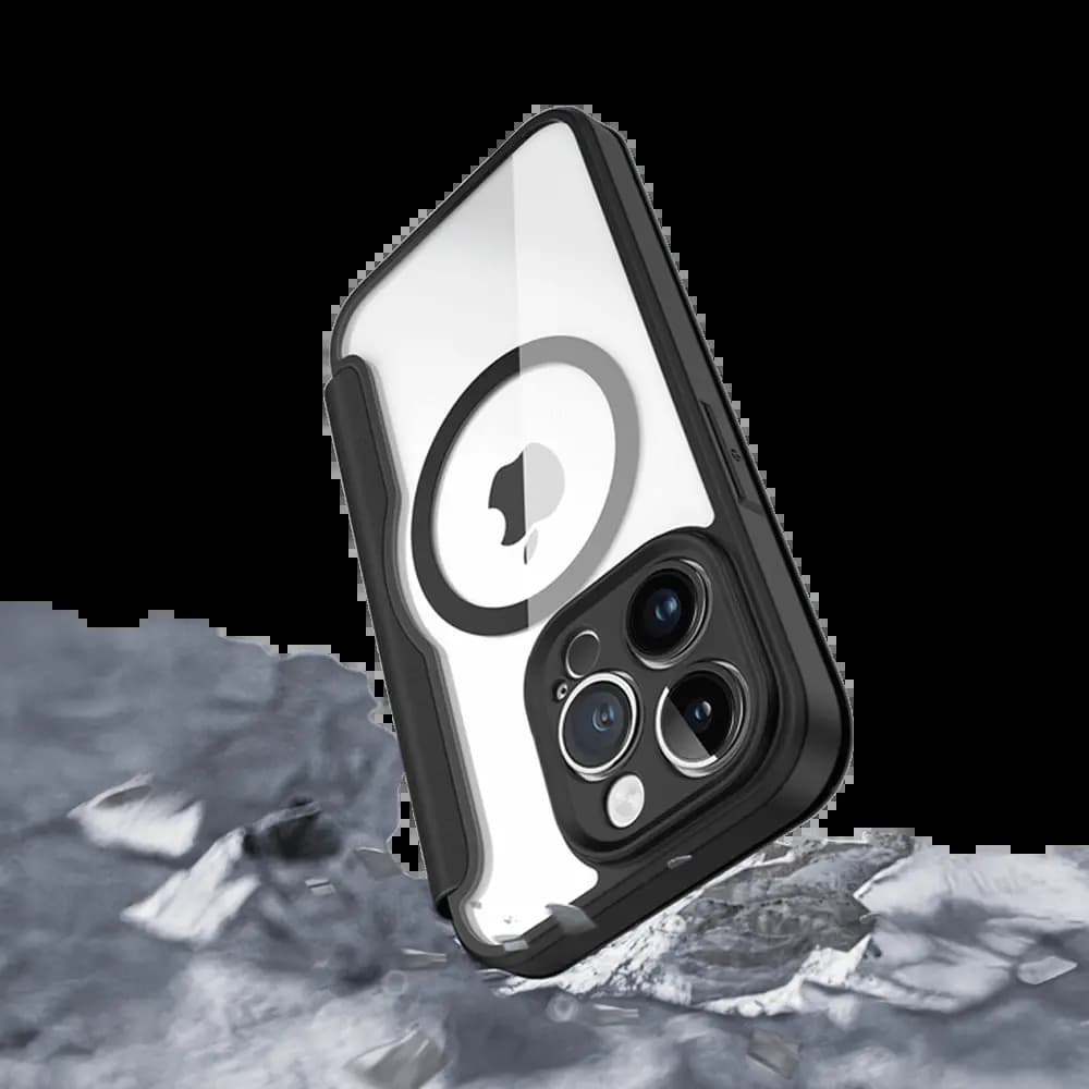 Housse de Protection Skin X Pro Dux Ducis pour Apple iPhone 14 Pro MagSafe Violet Clair