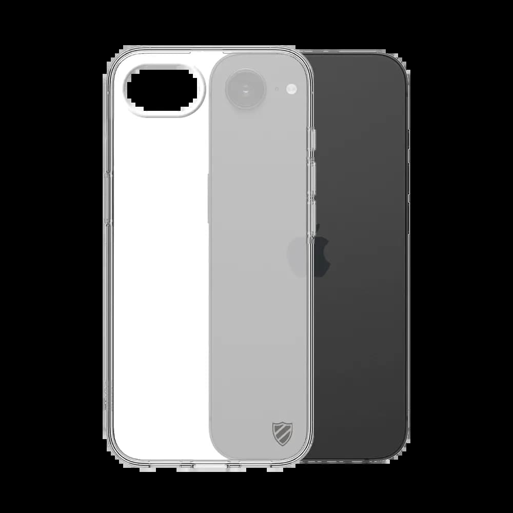 Coque Silicone PROTECT pour Apple iPhone 16e Transparent