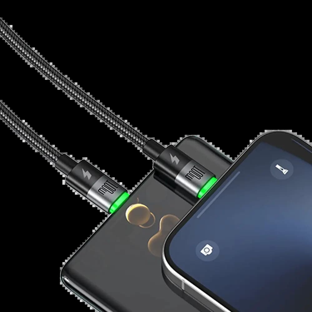 Câble Data Multi Mcdodo 2 in 1 (USB-C vers double USB-C) 100W 1.5m Noir