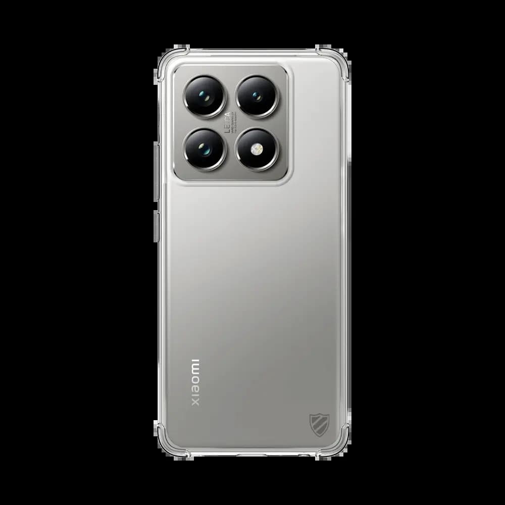 Coque Silicone Renforcée PROTECT pour Xiaomi 14T Pro Transparent