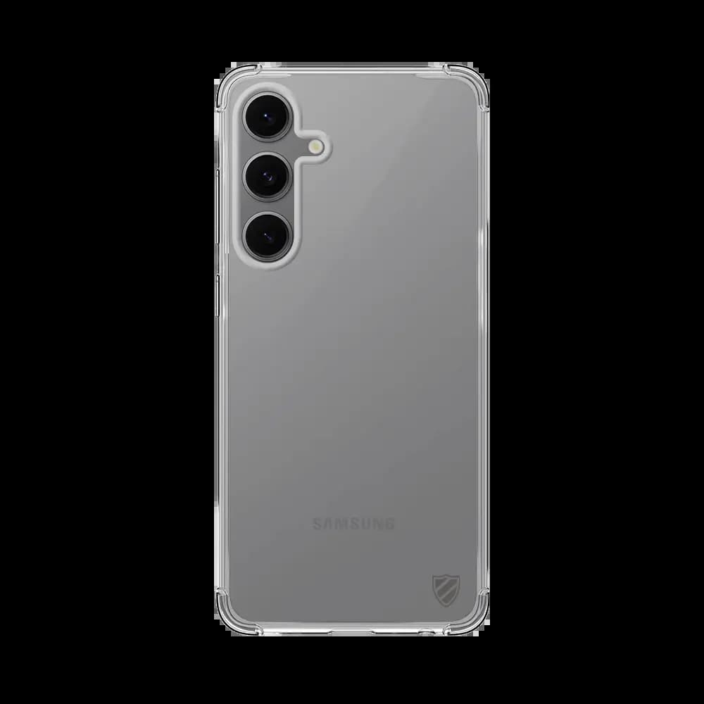 Coque Silicone Renforcée PROTECT pour Samsung Galaxy S24 FE Transparent