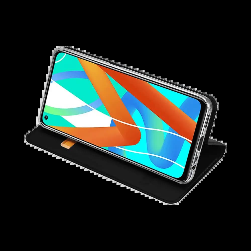 Housse folio Google Realme 8 porte-carte – Dux Ducis Skin Pro Noir
