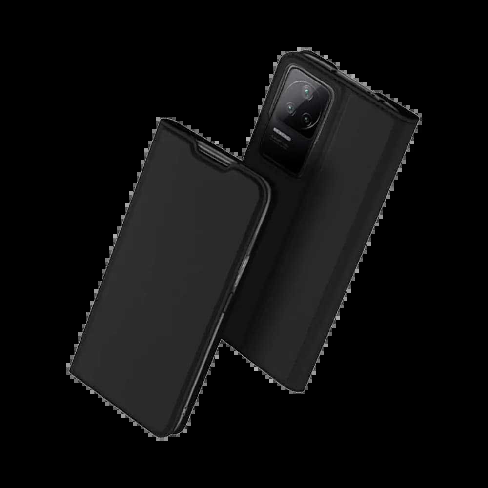 Housse folio Xiaomi Poco F4 5G porte-carte – Dux Ducis Skin Pro Noir