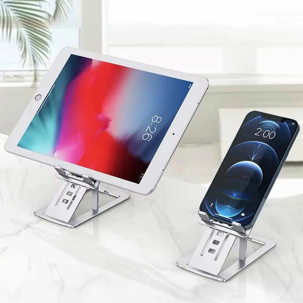 Support pour Smartphone et Tablette Gris