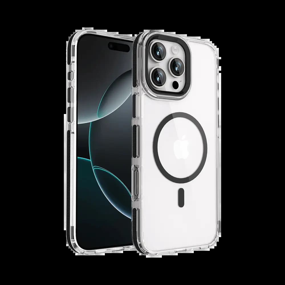 Coque MagSafe antichoc iPhone 16 Pro – PROTECT MS01 Noir