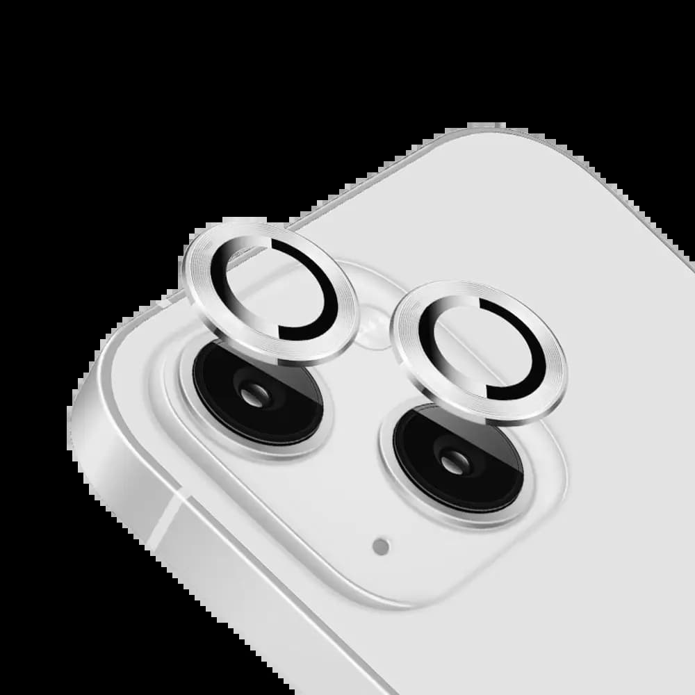 Protection lentille caméra iPhone 14 / 14 Plus - Argent
