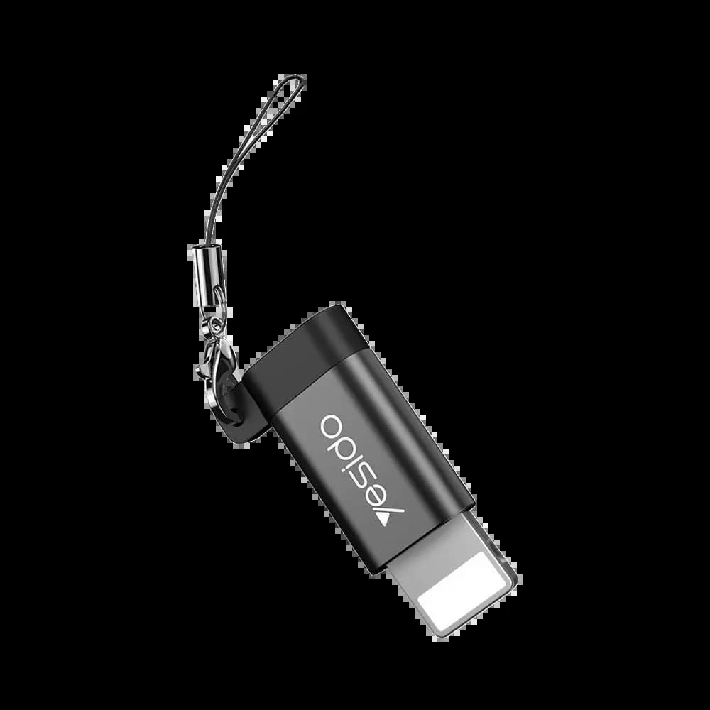 Adaptateur OTG Micro USB femelle vers Lightning mâle - charge et données - Yesido GS05