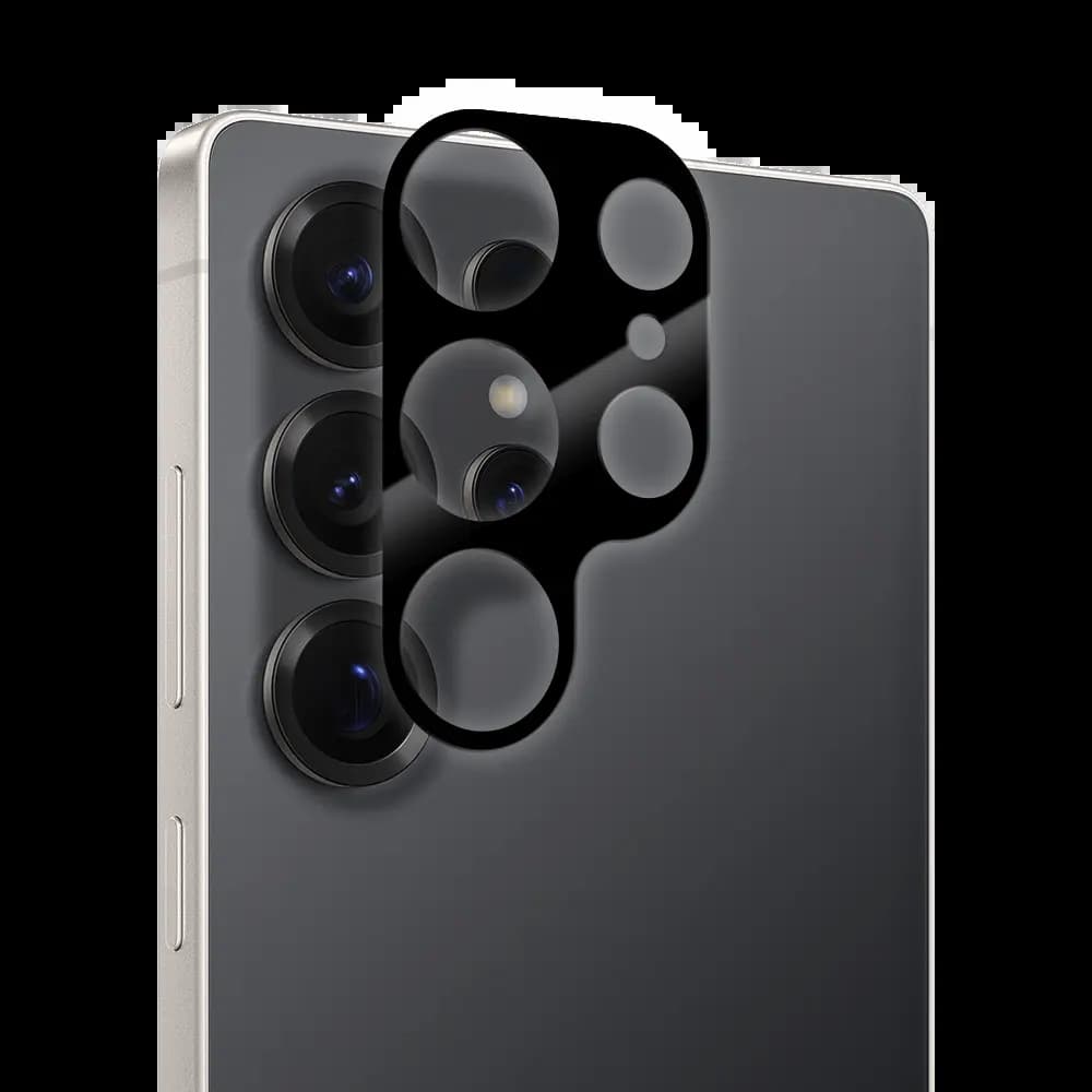 Protection lentille caméra Samsung Galaxy S25 Ultra - Noir