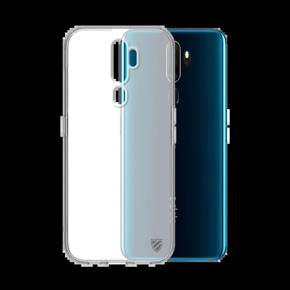 Coque Silicone PROTECT pour OPPO A9 2020 Transparent