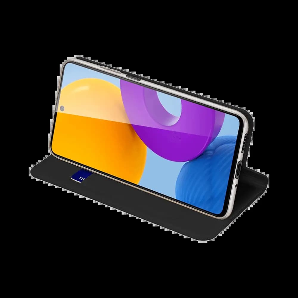 Housse folio Samsung Galaxy M52 porte-carte – Dux Ducis Skin Pro Noir