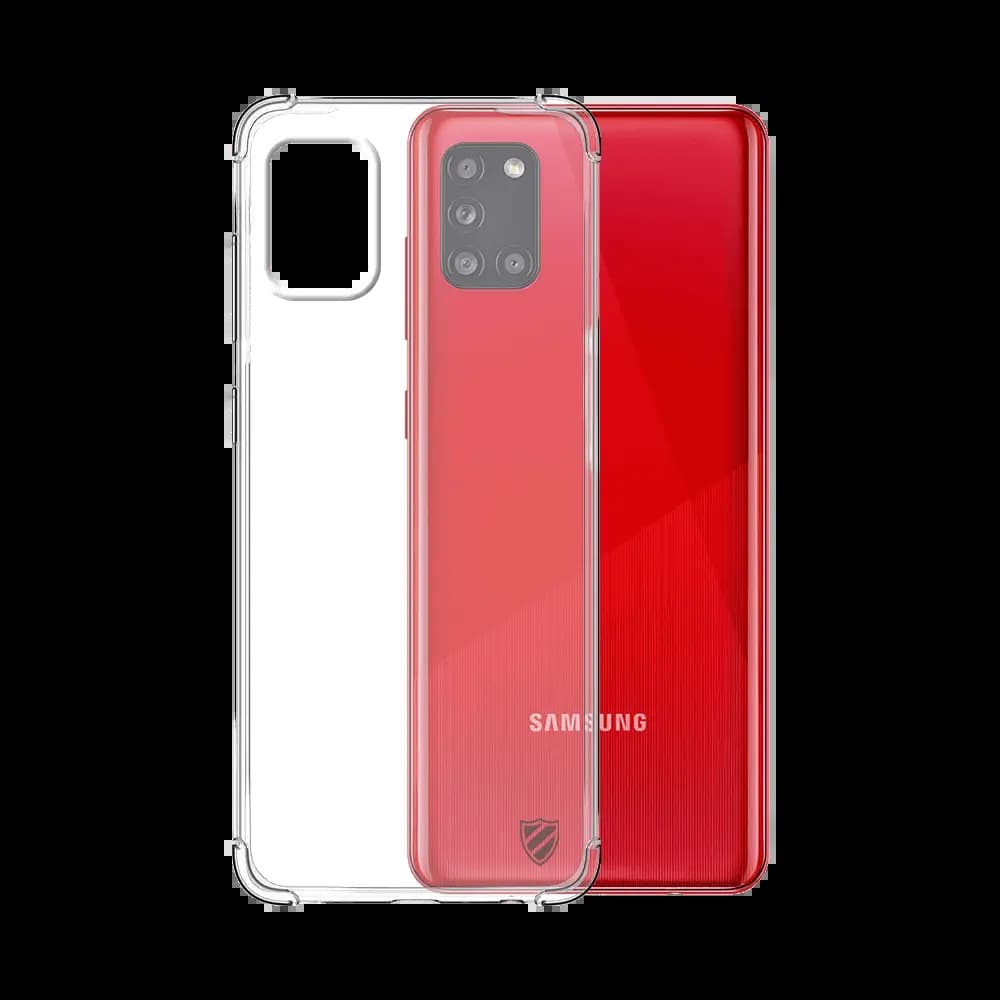 Coque Silicone Renforcée PROTECT pour Samsung Galaxy A31 A315 Transparent