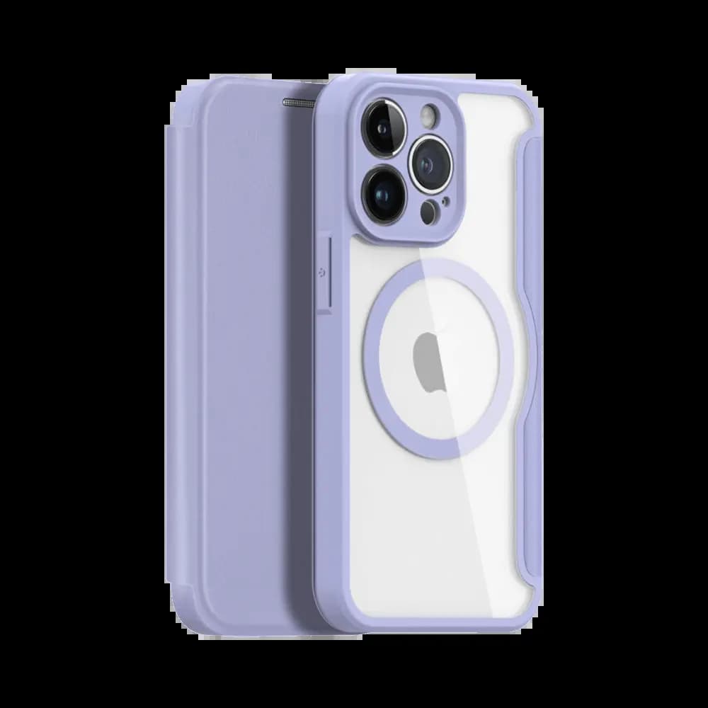Housse de Protection Skin X Pro Dux Ducis pour Apple iPhone 13 Pro Max MagSafe Violet Clair