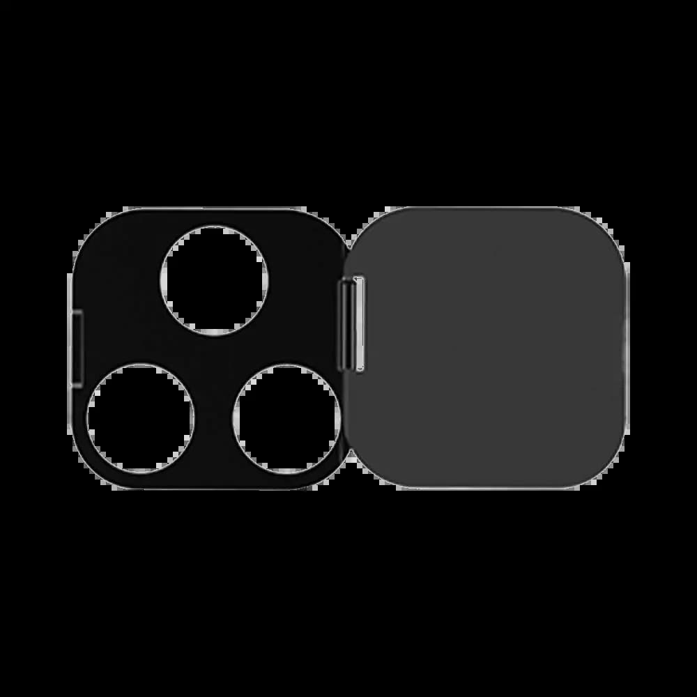 Protection Lentille avec Cache Camera Apple iPhone 17 Pro Noir